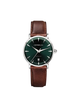 Montre Homme HERBELIN Inspiration Automatic Vert Cuir - 1647AP16BR