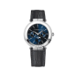 Montre Homme HERBELIN Newport Slim Bleu Cuir Noir - 12722AP15