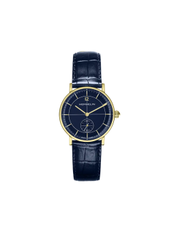 Montre Femme HERBELIN Inspiration Dame Bleu Or Cuir - 10647P15