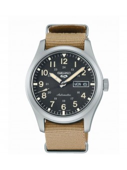 Montre Homme SEIKO 5 Sports Military Automatique Noir Nylon - SRPG35K1