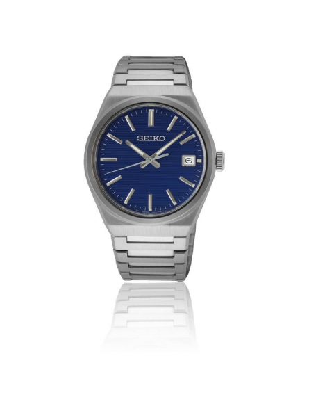 Montre Homme SEIKO Classique Quartz Bleu - SUR555P1