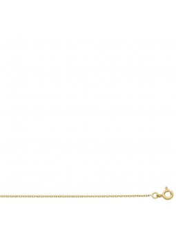 Collier Chaîne Maille Forçat, Or Jaune 750/000 1000338 - Marque Collection Elsass Bijouterie  Or 750/1000 - Couleur Jaune -