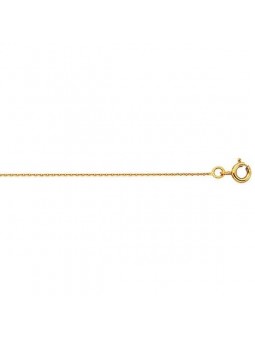 Collier Chaîne Maille Forçat, Or Jaune 750/000 1000368 - Marque Collection Elsass Bijouterie  Or 750/1000 - Couleur Jaune -