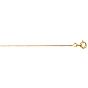 Collier Chaîne Maille Forçat, Or Jaune 750/000 1000368 - Marque Collection Elsass Bijouterie  Or 750/1000 - Couleur Jaune -