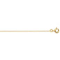 Collier Chaîne Maille Forçat, Or Jaune 750/000 1000368 - Marque Collection Elsass Bijouterie  Or 750/1000 - Couleur Jaune -
