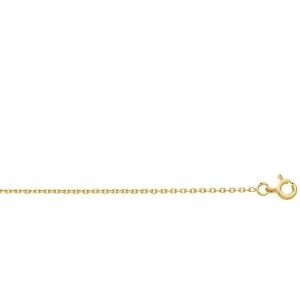 Collier Chaîne Maille Forçat, Or Jaune 750/000 1000373 - Marque Collection Elsass Bijouterie  Or 750/1000 - Couleur Jaune -