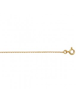 Collier Chaîne Maille Forçat, Or Jaune 750/000 1000402 - Marque Collection Elsass Bijouterie  Or 750/1000 - Couleur Jaune -