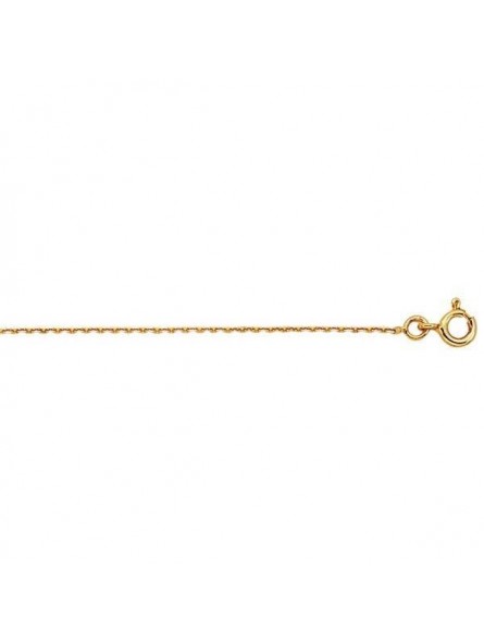 Collier Chaîne Maille Forçat, Or Jaune 750/000 1000402 - Marque Collection Elsass Bijouterie  Or 750/1000 - Couleur Jaune -