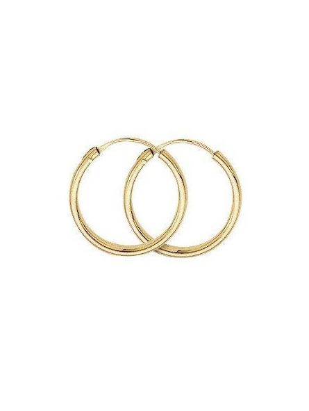Boucles D'Oreilles Créoles - 1000503 1000503 - Marque Collection Elsass Bijouterie  Or 750/1000 - Couleur Jaune -