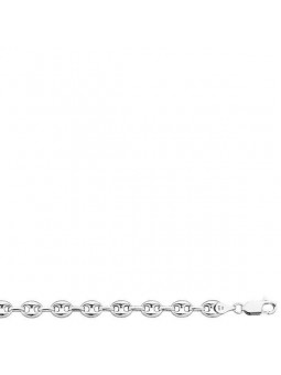 Bracelet Maille "Grain De Café" En Argent 1003110 - Marque Collection Elsass Bijouterie