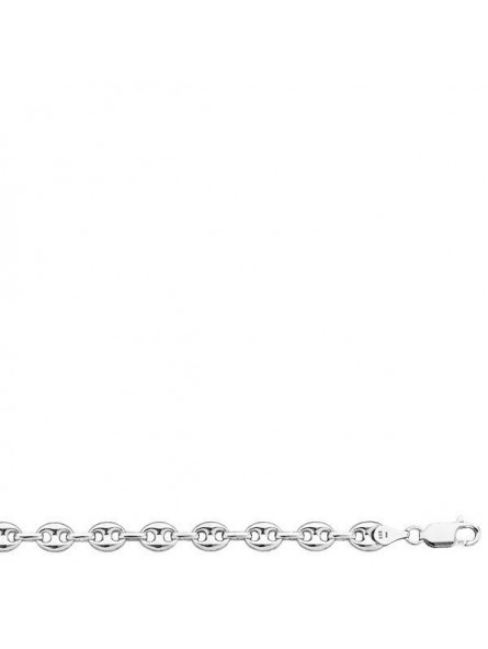 Bracelet Maille "Grain De Café" En Argent 1003110 - Marque Collection Elsass Bijouterie