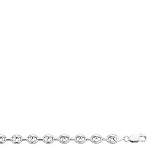 Bracelet Maille "Grain De Café" En Argent 1003110 - Marque Collection Elsass Bijouterie