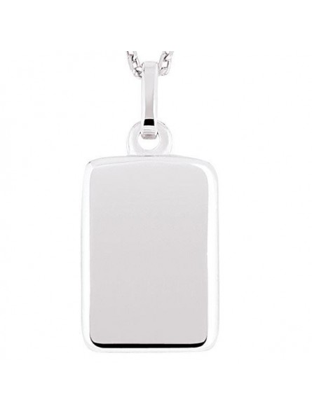 Pendentif Pendentif Plaque G.I Argent 1003254 - Marque Collection Elsass Bijouterie Argent 925/1000 - Couleur Blanc Pendentif Pendentif Plaque G.I Argent 1003254 - Marque Collection Elsass Bijouterie Argent 925/1000 - Couleur Blanc