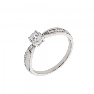 Bague Bijou Collection 1003639 - Marque Collection Elsass Bijouterie  Argent 925/1000 - Couleur Blanc Oxyde De Zirconium
