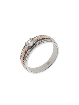 Bague Bijou Collection 1003654 - Marque Collection Elsass Bijouterie  Argent 925/1000 - Couleur Blanc Oxyde De Zirconium