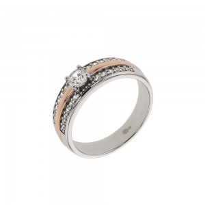 Bague Bijou Collection 1003654 - Marque Collection Elsass Bijouterie  Argent 925/1000 - Couleur Blanc Oxyde De Zirconium