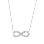 Collier Multi Oxydes Fantaisie Infini Ag925 1003778 - Marque Collection Elsass Bijouterie Argent 925/1000 - Couleur Blanc Collier Multi Oxydes Fantaisie Infini Ag925 1003778 - Marque Collection Elsass Bijouterie Argent 925/1000 - Couleur Blanc