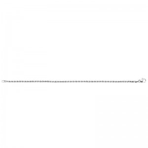 Bracelet Corde 2,00 Mm Or Bl 1004607 - Marque Collection Elsass Bijouterie  Or 375/1000 - Couleur Blanc