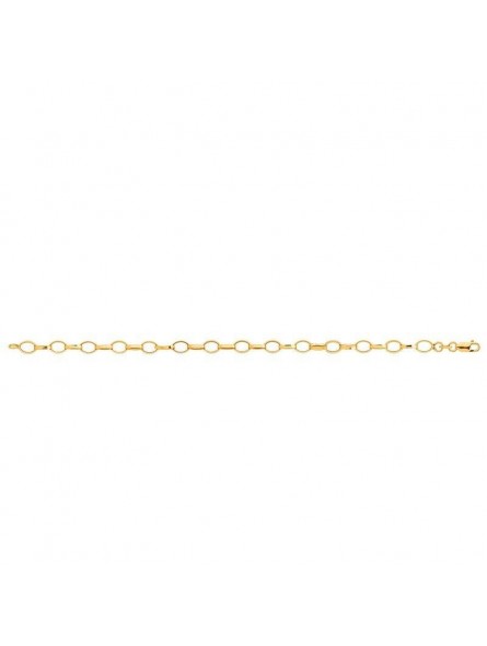 Bracelet Maille Fantaisie 18 Cm 1004641 - Marque Collection Elsass Bijouterie  Or 375/1000 - Couleur Jaune -