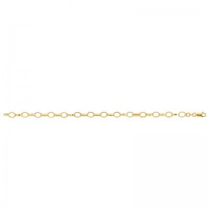 Bracelet Maille Fantaisie 18 Cm 1004641 - Marque Collection Elsass Bijouterie  Or 375/1000 - Couleur Jaune -