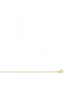 Collier Forcat 1,2 Mm Or Jaune 1004793 - Marque Collection Elsass Bijouterie  Or 375/1000 - Couleur Jaune - Spinelle