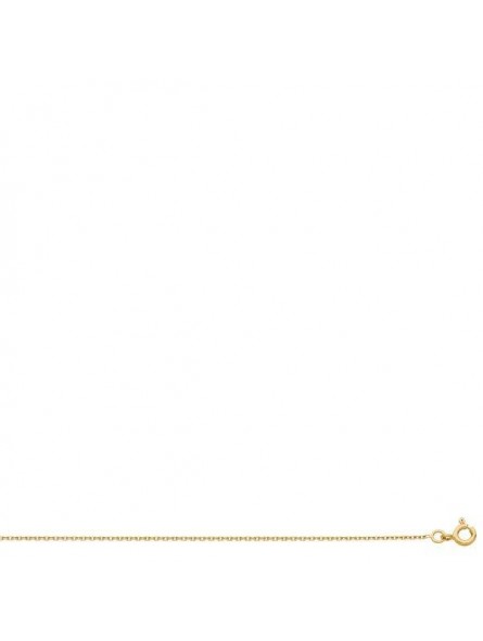 Collier Forcat 1,2 Mm Or Jaune 1004793 - Marque Collection Elsass Bijouterie  Or 375/1000 - Couleur Jaune - Spinelle