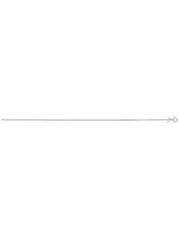 Collier Gourmette 1,00 Mm Or Blanc Rhodie Blanc 1004800 - Marque Collection Elsass Bijouterie  Or 375/1000 - Couleur Blanc