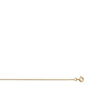 Collier Chaine Venitienne 0,8 Mm 1004803 - Marque Collection Elsass Bijouterie  Or 375/1000 - Couleur Jaune -