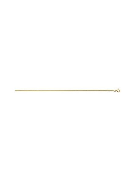 Collier Chaine Palmier 1 Mm 42 Cm 1004829 - Marque Collection Elsass Bijouterie  Or 375/1000 - Couleur Jaune -