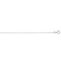 Collier Forcat 1,2 Mm Or Blanc Rhodie Blanc 1004866 - Marque Collection Elsass Bijouterie  Or 375/1000 - Couleur Blanc
