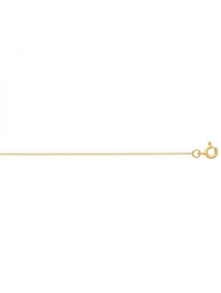 Collier Gourmette 0,8 Mm Or Jaune 1004869 - Marque Collection Elsass Bijouterie  Or 375/1000 - Couleur Jaune -