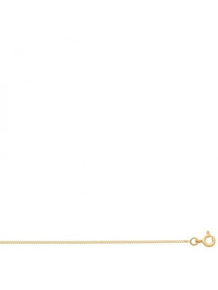 Collier Gourmette 1,00 Mm Or Jaune 1004871 - Marque Collection Elsass Bijouterie  Or 375/1000 - Couleur Jaune -