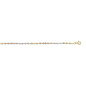 Collier Chaîne Singapour Tricolore 45 Cm 1004911 - Marque Collection Elsass Bijouterie  Or 375/1000 - Couleur Tricolore -