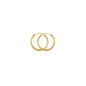 Boucles D'Oreilles Créoles Fil 1,2 Ø14 Mm 1005169 - Marque Collection Elsass Bijouterie  Or 375/1000 - Couleur Jaune -