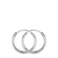 Boucles D'Oreilles Créoles Fil 1 Ø10 Mm 1005284 - Marque Collection Elsass Bijouterie  Or 375/1000 - Couleur Blanc
