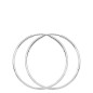 Boucles D'Oreilles Créoles En Or Blanc 1005290 - Marque Collection Elsass Bijouterie  Or 375/1000 - Couleur Blanc