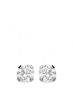 Boucles D'Oreilles 9K - 1006523 1006523 - Marque Collection Elsass Bijouterie  Or 375/1000 - Couleur Blanc Oxyde De Zirconium