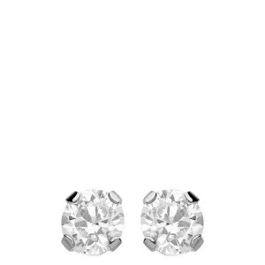 Boucles D'Oreilles 9K - 1006523 1006523 - Marque Collection Elsass Bijouterie  Or 375/1000 - Couleur Blanc Oxyde De Zirconium