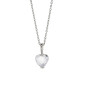 Collier Oxyde Argent Rhodie 1007931 - Marque Collection Elsass Bijouterie  Argent 925/1000 - Couleur Blanc Oxyde De Zirconium