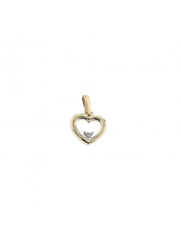 Pendentif Bijou Collection 1007986 1007986 - Marque Collection Elsass Bijouterie  Or 375/1000 - Couleur Bicolore - Diamant