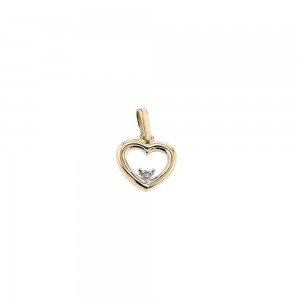 Pendentif Bijou Collection 1007986 1007986 - Marque Collection Elsass Bijouterie  Or 375/1000 - Couleur Bicolore - Diamant