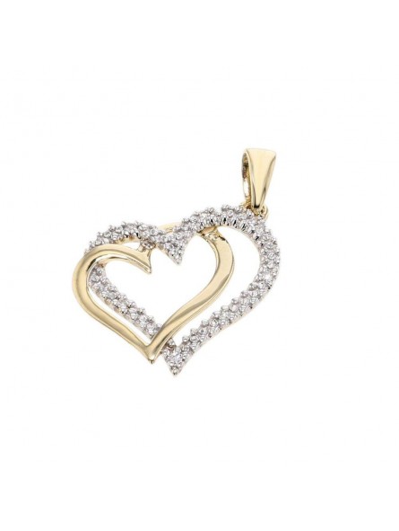 Pendentif Bijou Collection 1007990 1007990 - Marque Collection Elsass Bijouterie  Or 375/1000 - Couleur Bicolore - Diamant