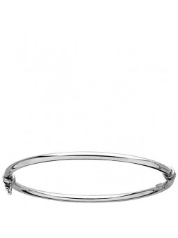 Braceletjonc 3 Mm Argent Rhodie 1008067 - Marque Collection Elsass Bijouterie  Argent 925/1000 - Couleur Blanc