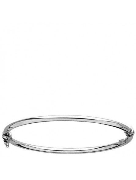 Braceletjonc 3 Mm Argent Rhodie 1008067 - Marque Collection Elsass Bijouterie  Argent 925/1000 - Couleur Blanc