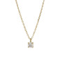 Collier En Or Jaune Solitaire Diamant 1008158 - Marque Collection Elsass Bijouterie  Or 750/1000  Diamant