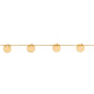Bracelet  Pampilles 16 Cm, Or Jaune 375 Millième