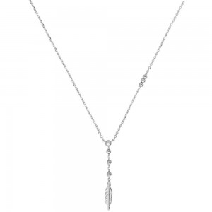 Collier Boules Plume Argent - 1009547 1009547 - Marque Collection Elsass Bijouterie  Argent 925/1000 - Couleur Blanc