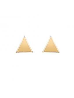 Boucles D'Oreilles Boucles D'Oreilles Triangles, Or Jaune 9K 1010336 - Marque Collection Elsass Bijouterie