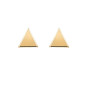 Boucles D'Oreilles Boucles D'Oreilles Triangles, Or Jaune 9K 1010336 - Marque Collection Elsass Bijouterie
