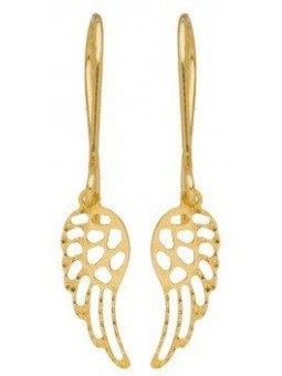 Boucles D'Oreilles Boucles D'Oreilles Ailes, Or Jaune 9K 1010385 - Marque Collection Elsass Bijouterie